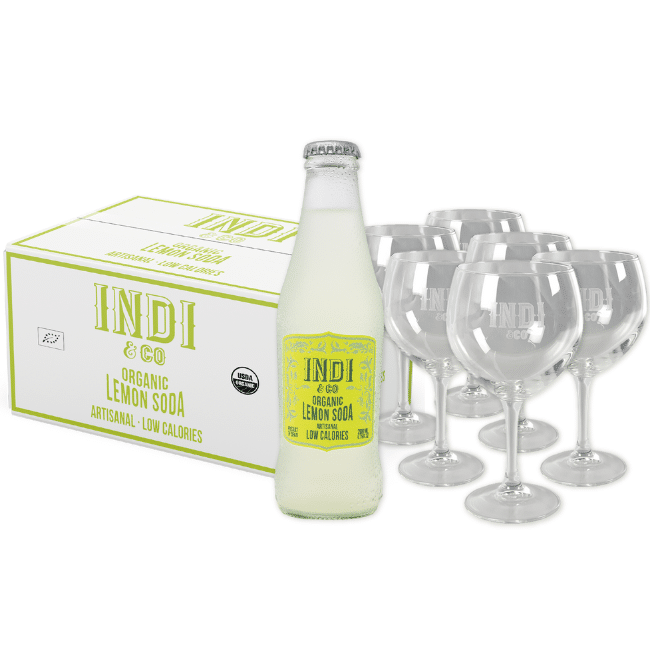 indi promo caja copas limon - Casalbor Club